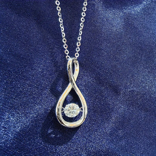 S925 Silver 0.5CT Moissanite Elegant Necklace